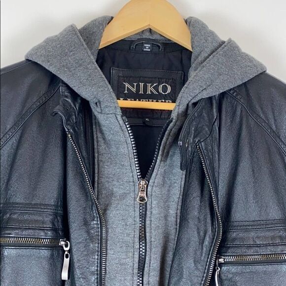 Niko Genuine Leather Moto Jacket High Quality XL - Picture 3 of 10